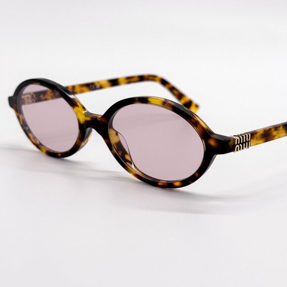 NEW MIU MIU SUNGLASSES MU04ZS 14L4I0 HAVANA WOMEN MU 04ZS SMU 04Z main image 8